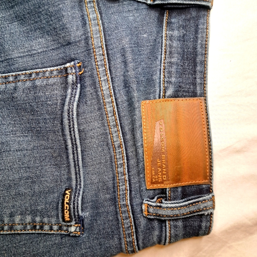 Volcom Jeans Vorta Slim Straight 33